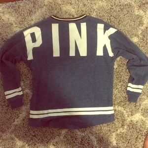 Victoria Secret pink-long sleeved shirt